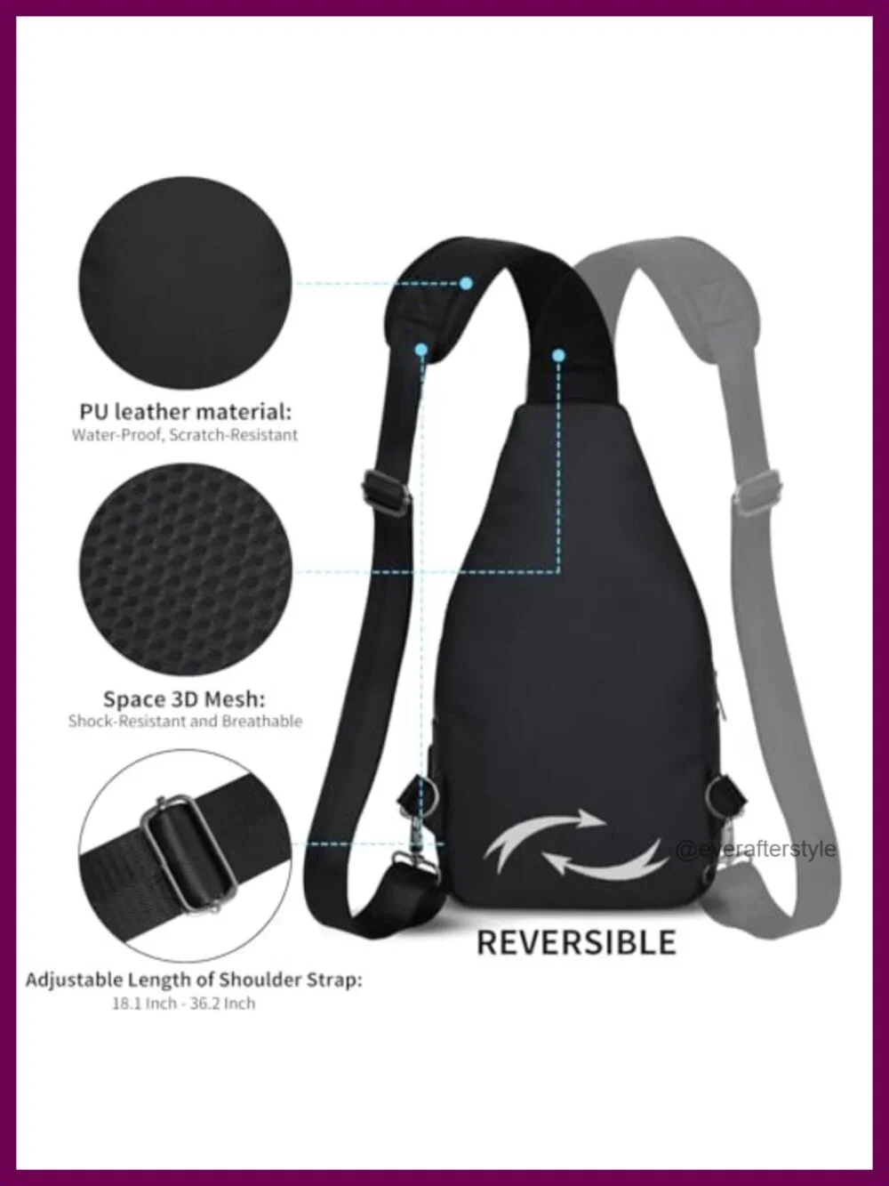 N/A versatile crossbody